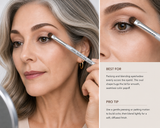 Chisel Deluxe Oval Fluff Eyeshadow Brush
